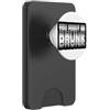 Tipsy Echo Humor Co. ou potrebbe essere ubriaco retrò illusione ottica bere umorismo PopSockets PopWallet per MagSafe