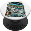 Jimbeels TROPOPAUSE STUDY Meteorologia Corrente a getto PopSockets PopGrip Adesivo