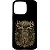 Funny Hunting Back To School Deer Huntin Custodia per iPhone 15 Pro Max Hunting Back To School - Zaino mimetico per studenti e cacciatori di cervi