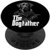 Raf THE ARTIST Designs The Dog Father Black Labrador Retriever Dog Lab Dad Daddy PopSockets PopGrip Adesivo
