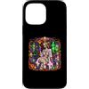 Halloween Glam Retro Vintage Comics Pop Custodia per iPhone 13 Pro Max Doctor MD Egpytian Mummy Spaventoso Medico Haunted Horror Donne