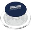 Rayados de Monterrey - Strisce e stemma da calcio PopSockets PopGrip per MagSafe