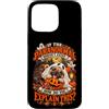 Nomad Tides & Pines Spooky Pet Custodia per iPhone 15 Pro Max Ghost Pug Paranormale Divertente Halloween Autunno Estetica