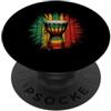 Retro Lover for Musician Humorous Sarcas Divertente Djembe Drum Celebrazione Detto Sarcastico PopSockets PopGrip Adesivo