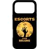 Halloween Escort Tees Custodia per iPhone 17 Pro Max Escort Love Brains Halloween