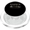Colorado Ski Lover Winter Vacation Souve Aspen Colorado - Souvenir da viaggio con sci sulla neve PopSockets PopGrip per MagSafe