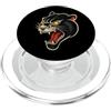 Undergroundroots Vintage Pantera Nero Tatuaggio Tradizionale Flash PopSockets PopGrip per MagSafe