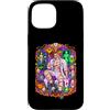 Halloween Glam Retro Vintage Comics Pop Custodia per iPhone 15 Doctor MD, mummia egiziana spaventosa e maledetta, da uomo