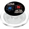 SCIENCE EDUCATION SMART NERD STEM HUMOR Ho perso un divertente gioco di chimica fisica elettronica PopSockets PopGrip per MagSafe