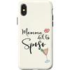 ENGAGEMENT WEDDING HONEYMOON MARRIED HEA Custodia per iPhone X/XS Matrimonio italiano, Mamma dello Sposo