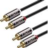 Cavo Audio RCA Da 3 M, Cinch Ausiliario Stereo, 2 X 2 Maschio per Impianti Stere
