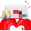 Shiseido Vital Perfection Advanced Pouch Set - cofanetto crema 50 ml, siero 10 ml, notte 15 ml e occhi 3 ml