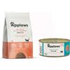 Applaws Set prova misto! Applaws secco + umido - 2 kg Adult Petto di pollo con Salmone + 6 x 70 g in Brodo Filetto di Tonno