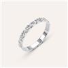Stroili Fede Classica Diamantata 2.5 mm Oro Bianco