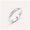 Stroili Fede Comoda 3 mm Oro Bianco Diamante