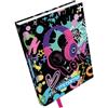 Mitama Diario Scuola Bambina, 10 Mesi, 15 x 20 cm, Nero, Music, Stickers