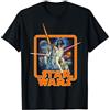 Star Wars Classic A New Hope Movie Badge Maglietta