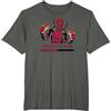 Marvel Deadpool Workout in Progress Tacos Maglietta