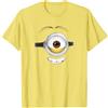 Minions Despicable Me Minions Stuart Big Face Big Smile Maglietta