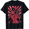 Marvel Deadpool Heart Hands Maglietta