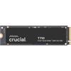 Crucial T710 SSD 1TB PCIe 5.0 x4 Gen5 NVMe M.2, Velocità fino a 14900 MB/s Lettura, 13700 MB/s in Scrittura, Notebook e PC Desktop, TLC NAND, Hard Disk Interno - CT1000T710SSD8-01