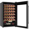 Cecotec Bolero grandsommelier 34030 inox compressore, 80 l, raffreddamento a compressore, temperatura regolabile da 5 a 18°C, controllo touch, Display, LED interno.