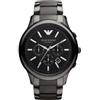 Emporio Armani Orologio da uomo Emporio Armani AR1451 Nero Ceramica Cronografo