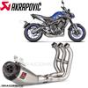 Akrapovic YAMAHA MT-09 XSR 900 TRACER 2014-2020 Impianto completo AKRAPOVIC S-Y9R8-HEGEHT