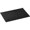UNITEC Clip 74575 - Tappetino per Auto a Nido d'Ape, 60 x 41 cm, Colore: Nero