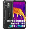 Blackview BV8900 4G Rugged Smartphone 16GB+256GB Termografia 10000mAh NFC 64MP