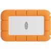 Seagate Lacie SSD esterno 1TB RUGGED SSD4 Silver e Orange STND1000400