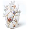 Seletti Vaso Love In Bloom Kintsugi in Porcellana H24 cm