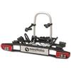 Westfalia Portabici Bikelander Classic per Gancio di Traino, per 2 Biciclette, Adatto per E-bike, Ripiegabile Luci LED ibride