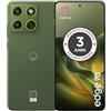 Motorola edge 70 con 3 anni di garanzia(8/256GB, Tripla 50MP, selfie 50MP, ultra sottile 5.99mm, 4800mAh Silicon-Carbon, Display 6.67" Super HD 120Hz, TurboPower 68W, Android 16) PANTONE Bronze Green