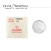 Omega Vetro acrilico originale OMEGA, argento PZ5056 per 166.0002, 166.002, 166.029