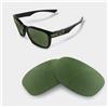 newpolar lenti di ricambio polarizzate newpolar per oakley garage rock green g15