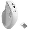 Keychron Mouse Keychron M6 Wireless PixArt 3311 2,4 GHz e Bluetooth 12000 DPI Bianco Silenzioso
