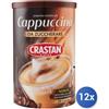 Crastan 12x Multipack Cappuccino Crastan Gr 250 Solubile