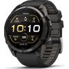 GARMIN Fenix 9 PRO AMOLED SAPPHIRE 51mm Crbn Gry DLC Titanium con cinturino Black/Pebble Gray art. 010-04337-16