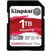 Kingston Technology Kingston Canvas React Plus - flashhuko SDR2V6/1TB