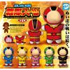 DIS Sentai Suit for Plush Dolls Set di 6 Gacha Doll Costume Arancione Bianco