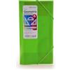 office box Colorline - Set geometrico con raccoglitore con elastici + righello da 30 | Custodia protettiva rigida