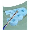Haberdashery Online 3 Rotoli di nastro termoadesivo personalizzabile 3 m x 1 cm. Etichette per scuola, asilo e collegio. Resistente ai lavaggi. Include penna (Blu)