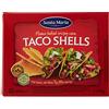 Santa Maria, Taco Shells, Tortilla Fritta a Base di Mais, Ideale da Riempire con Carne, Verdure e Salsa, Ottime a Cena, Per un Picnic, per Feste, Confezione da 12 Pezzi, 135 g
