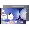 Samsung Galaxy Tab S10 Ultra AI Tablet, Android Tablet, 12 GB RAM, 1 TB di memoria, display AMOLED, rivestimento antiriflesso, incl. S Pen, 5G, Moonstone Gray, 36 mesi di garanzia