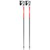 Leki Bold S bastoncini da sci, antracite scuro-rosso brillante-bianco,