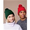 Beechfield Cappellini invernale con pon pon personalizzabile Beechfield Fan Patch personalizzate o neutre