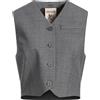 SEMICOUTURE - Gilet - Grigio