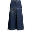 DES_PHEMMES - Gonna jeans - Blu