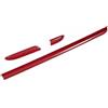 DWBXRRQS Cornice Decorativa Centrale Compatibile con A3 8V 2014 2015 2016 2017 2018 2019 2020 3 Pezzi Console Interna Auto Sinistra Modanature Cruscotto Centro Accessori di Rifinitura(Red)